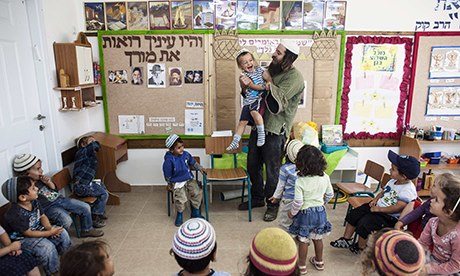 File: Children in an Israeli kindergarten. Photograph: Nir Elias/Reuters