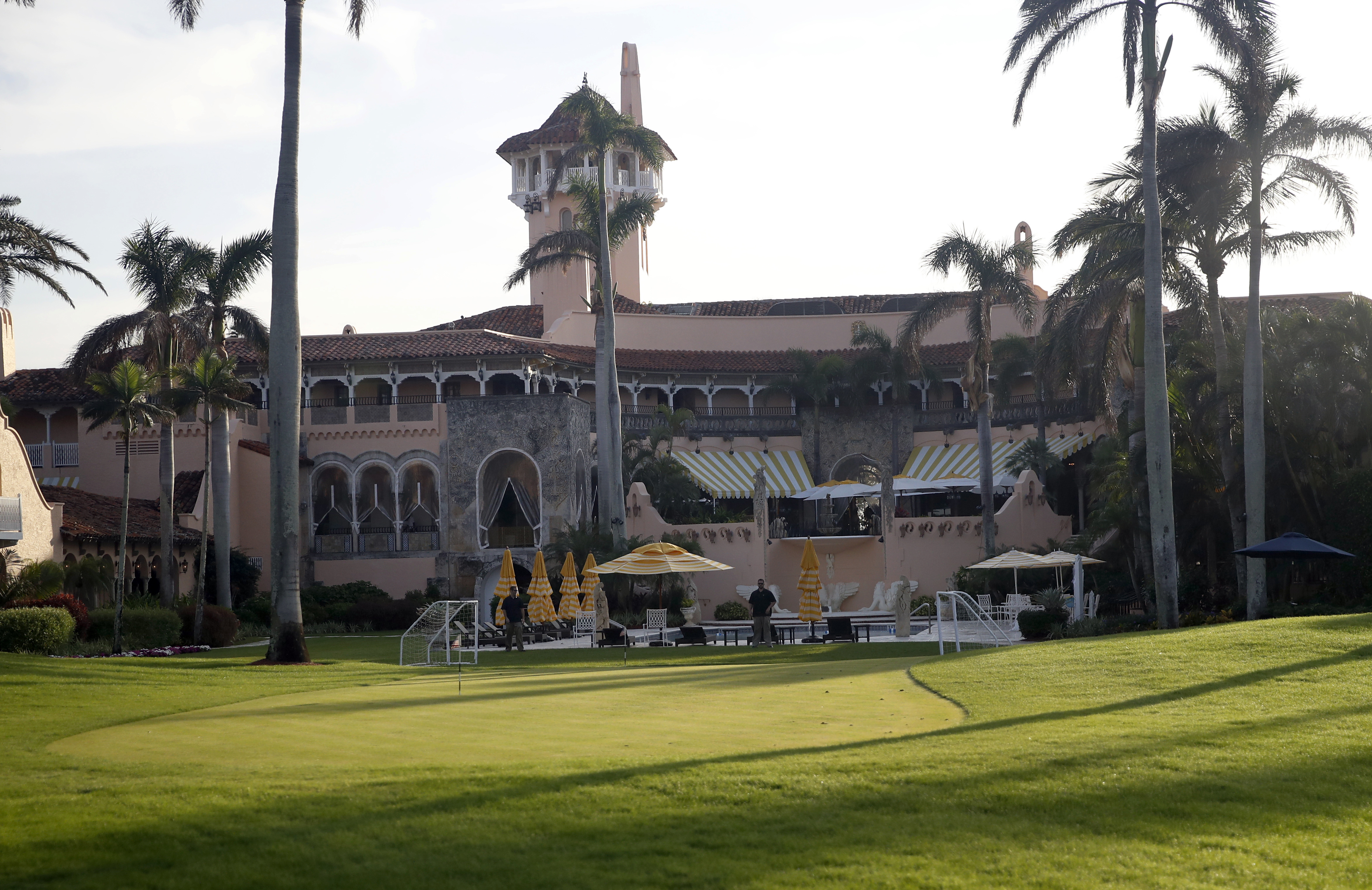 President Donald Trump's Mar-a-Lago resort is seen, Friday, Nov. 24, 2017, in Palm Beach, Fla.</body></html>