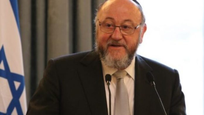 Chief Rabbi of the United Kingdom, Ephraim Mirvis. Credit: Office of the Chief Rabbi.