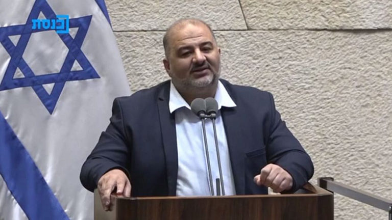 Arab Israeli leader Mansour Abbas: Palestinian state is a reality