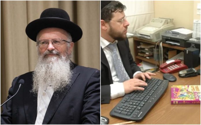 Rabbi Shmuel Eliyahu (L) and Chaim Walder (R). Photo Credit: Flash90 and Wikimedia Commons