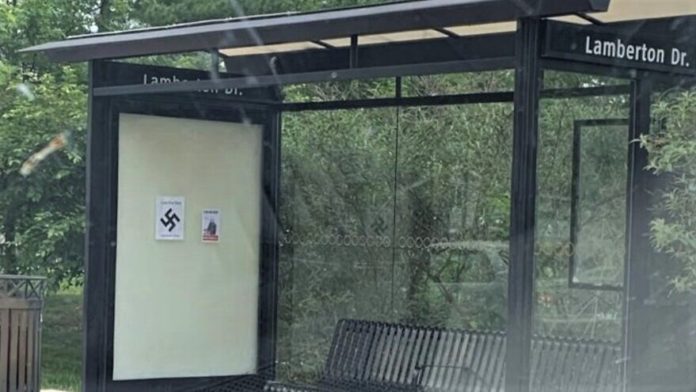 Swastika Flier Found At Bus Stop Across From Maryland Synagogue