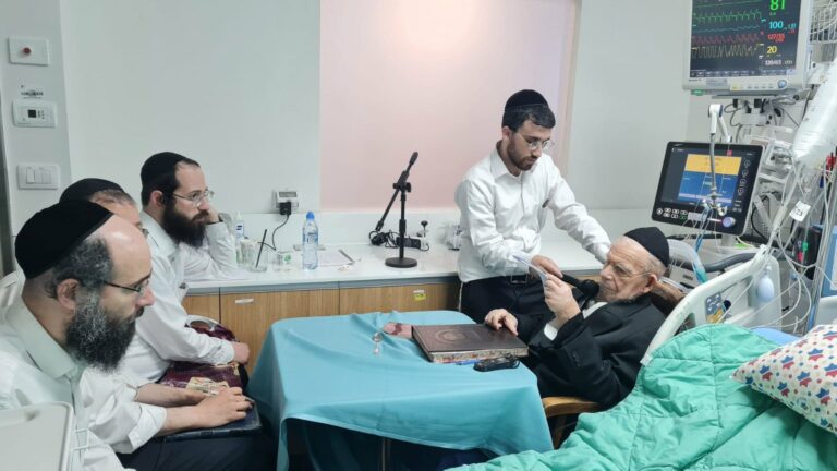 The Last Day Of Rabbi Edelstein’s Life: Shiur After Shiur In ICU, Each Shiur Meticulously Prepared | SOURCE: VINnews