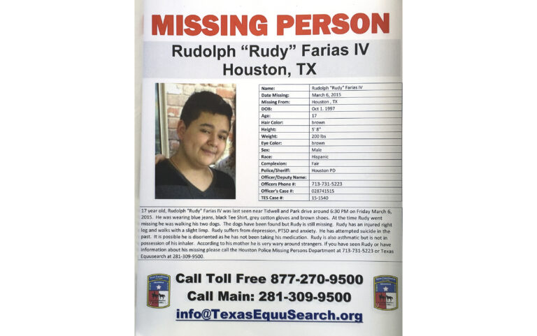 A Texas Man Who Went Missing as a Teen in 2015 Has Been Found Alive, His Family and Police Say | SOURCE: VINnews
