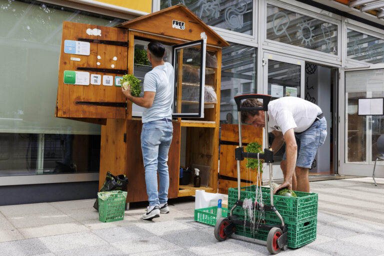 Free Food Fridges Take Off in Parts of Europe in Eco-Friendly Bid to Fight Waste | SOURCE: VINnews