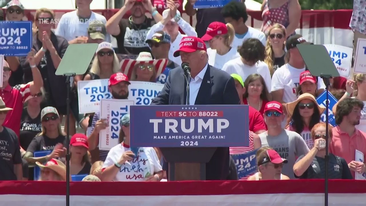 Trump Returns to Campaign Rallies, Draws Thousands to Small South Carolina City Ahead of July 4 | SOURCE: VINnews