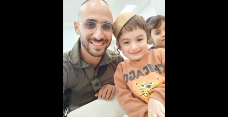 WATCH: 4-Year-Old Daniel Chaim Prayed For Yohann Fighting In Gaza- And Then He Met Him | SOURCE: VINnews