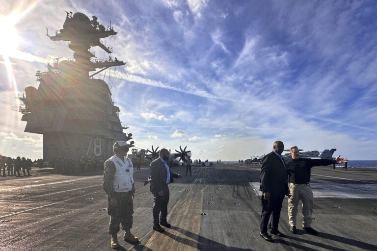 The USS Gerald R. Ford Aircraft Carrier Is Returning Home After Extended Deployment Defending Israel | SOURCE: VINnews