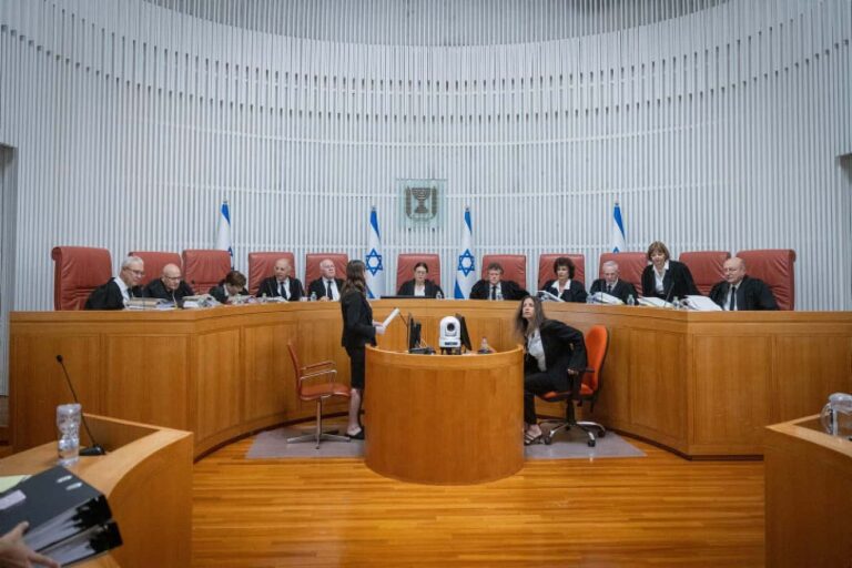 In First, Israeli Supreme Court Strikes Down Basic Law | SOURCE: VINnews