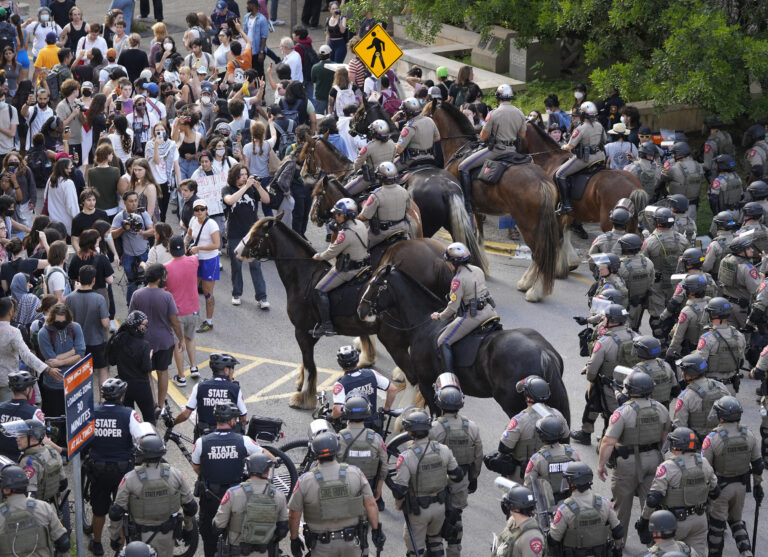 Police Clash With Students and Make Arrests at Texas University as Gaza War Campus Protests Grow | SOURCE: VINnews