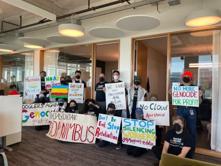 Report: Google Fires Dozens of Employees Involved in Sit-in Protest Over $1.2B Israel Contract | SOURCE: VINnews
