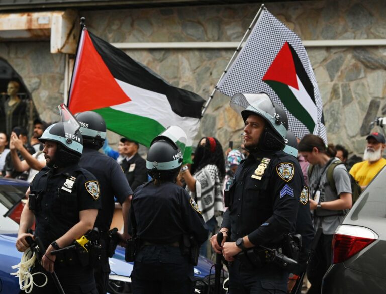 Kudos to Admas: NYC Mayor Defends Police Response After Videos Show Officers Punching Pro-palestinian Protesters | SOURCE: VINnews