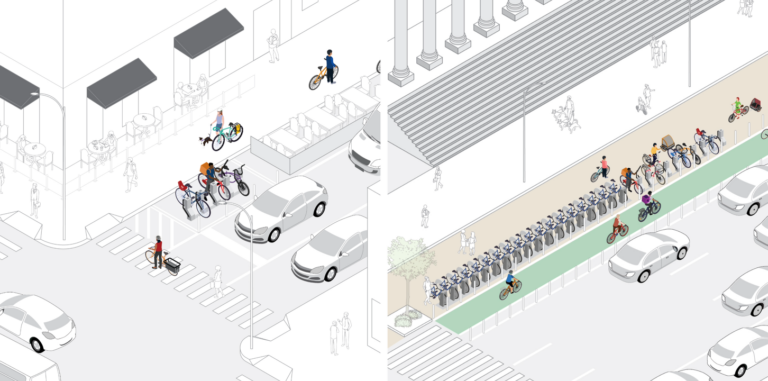 NYC DOT Takes Major Step to Launch Network of 500 Secure Bike Parking Locations Next Year | SOURCE: VINnews