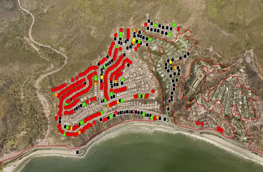 Interactive Map Shows Devastation of la Wildfires, Revealing Widespread ...