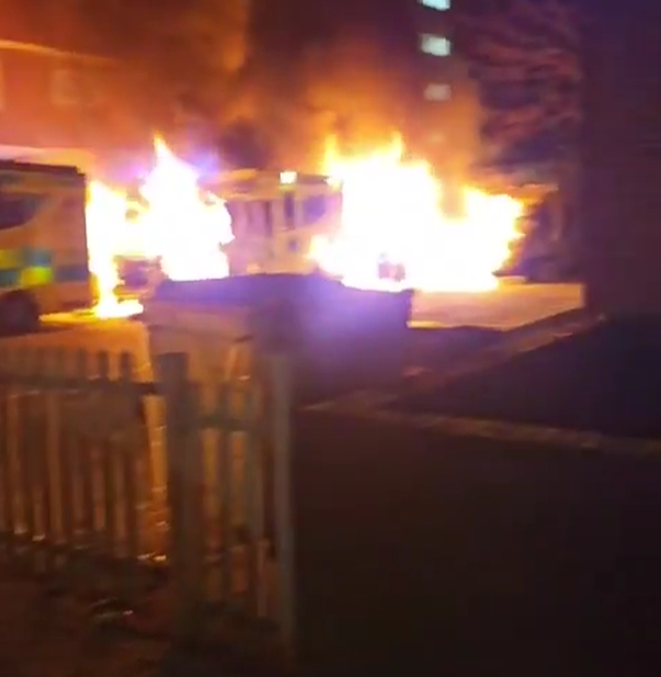 Reports Circulate Online of Hatzalah Vehicles Burning in London