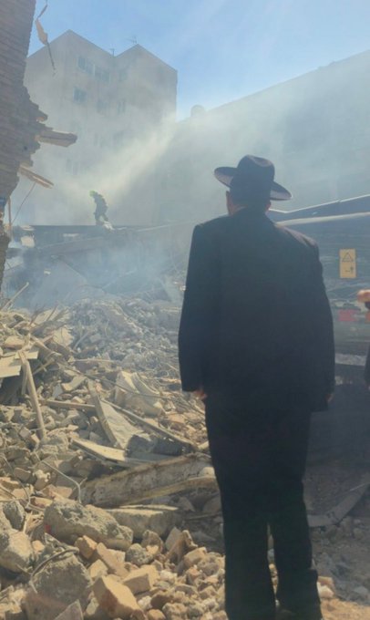 Watch: Iranian Media Airs Footage of Damaged Tehran Synagogue After Airstrikes