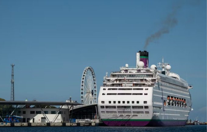 France Confines More Than 1,700 on British Cruise Ship in Bordeaux After...