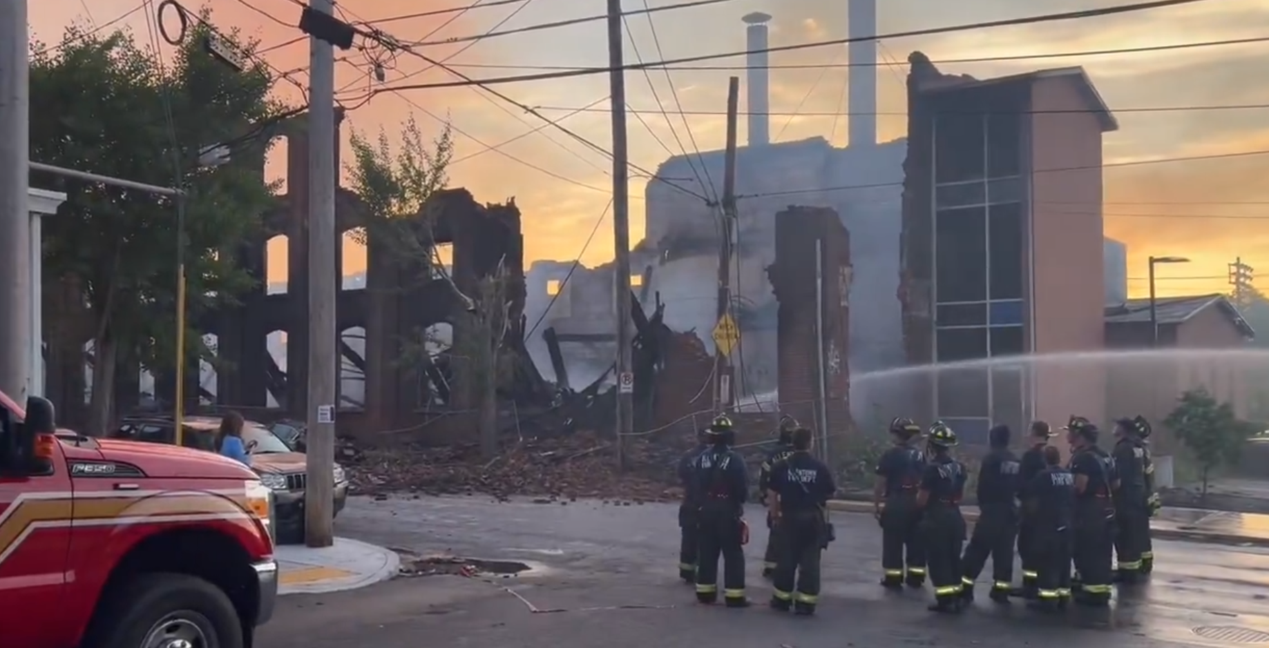 ‘Biggest Fire I’ve Ever Seen’: 6-Alarm Blaze Destroys Allentown Factory