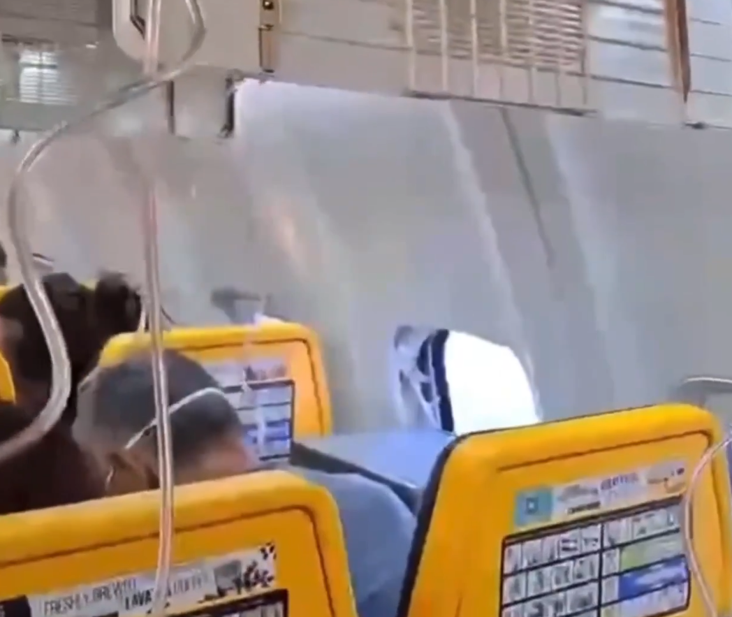 Passenger Was Injured After Being Partially Sucked Out of Plane After Takeoff...