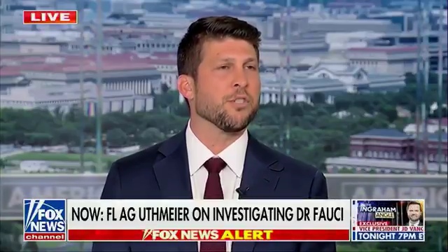 Florida Attorney General Issues Subpoena to Anthony Fauci Over COVID Vaccine...