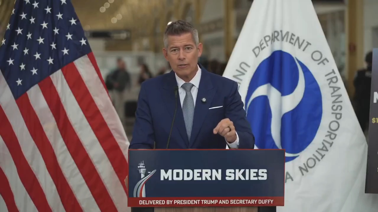 Transportation Secretary Duffy Seeks $30 Billion To Modernize Nation’s Air...