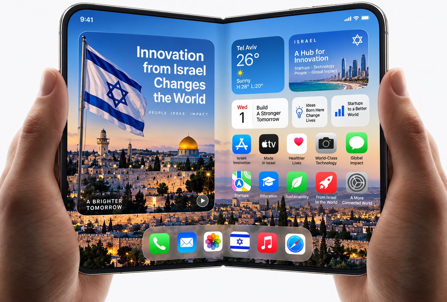 Israeli Innovation Helped Shape Apple’s iPhone, Including New Foldable Duo
